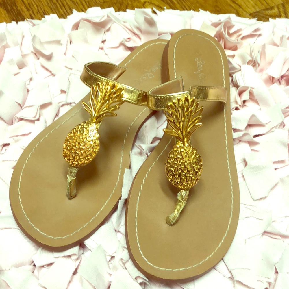 Lilly for Target pineapple sandals